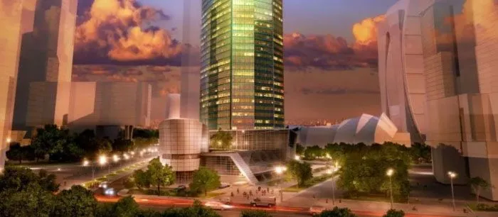 2008. Запуск строительства башни “Евразия”