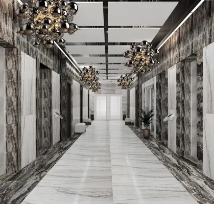 Офис в башне Федерация 86.3 м² на 41 этаже, вид 2