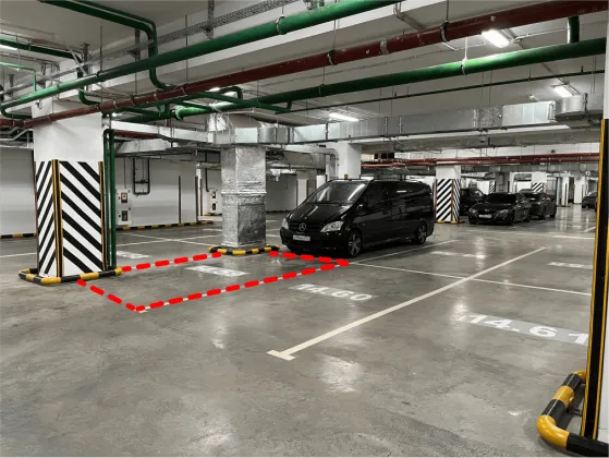 Rent a parking space in the Federation Tower 14.59, вид 1