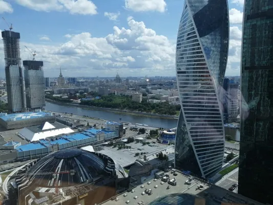 Офис в башне Федерация 105 м² на 32 этаже, вид 3