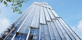 Уникальные лифтовые лебёдки в 340-метровом небоскрёбе «Дом Дау»