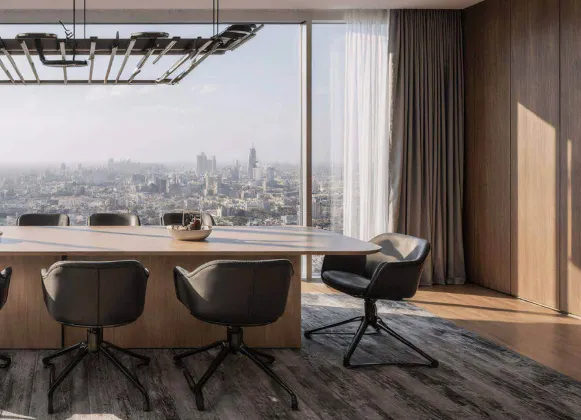 Продажа большого офиса в башне «One Tower» 1699,48 м² на 11 этаже, вид 13