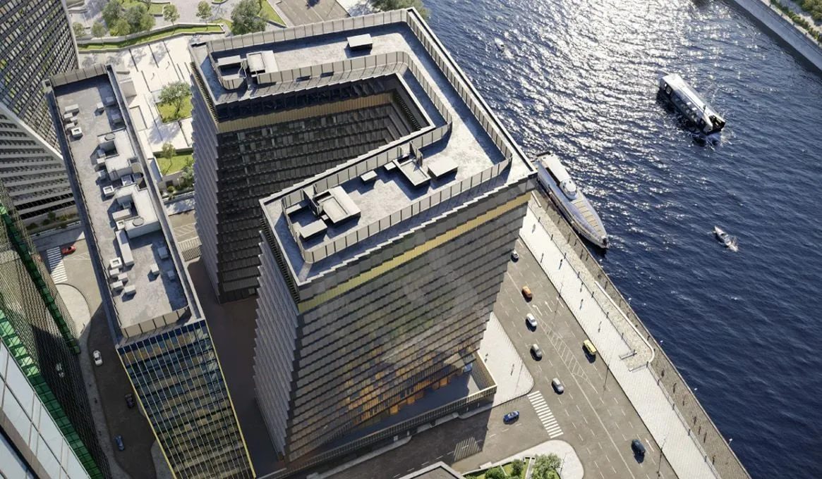 Office for sale in the Empire 2 tower (CITY 4), 9th floor, вид 2