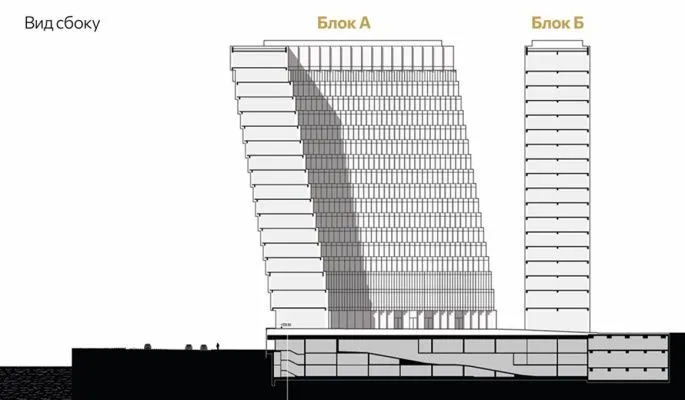 Office for sale in the Empire 2 tower (CITY 4), 10th floor, вид 2