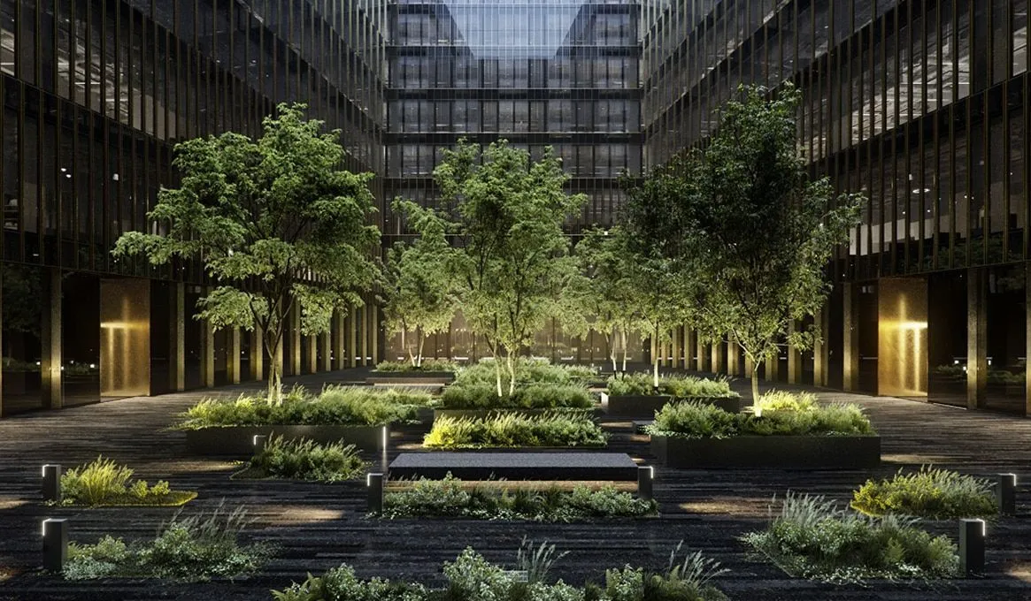 Продажа офиса в комплексе CITY 4 (СИТИ 4) Блок Б 11 этаж, вид 2