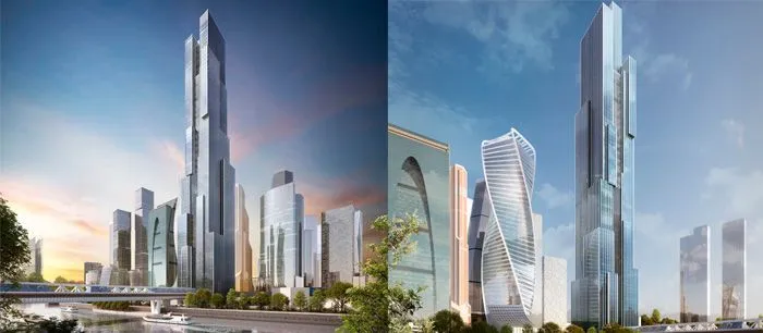 2022. Запланирована новая 400 метровая башня Палитра