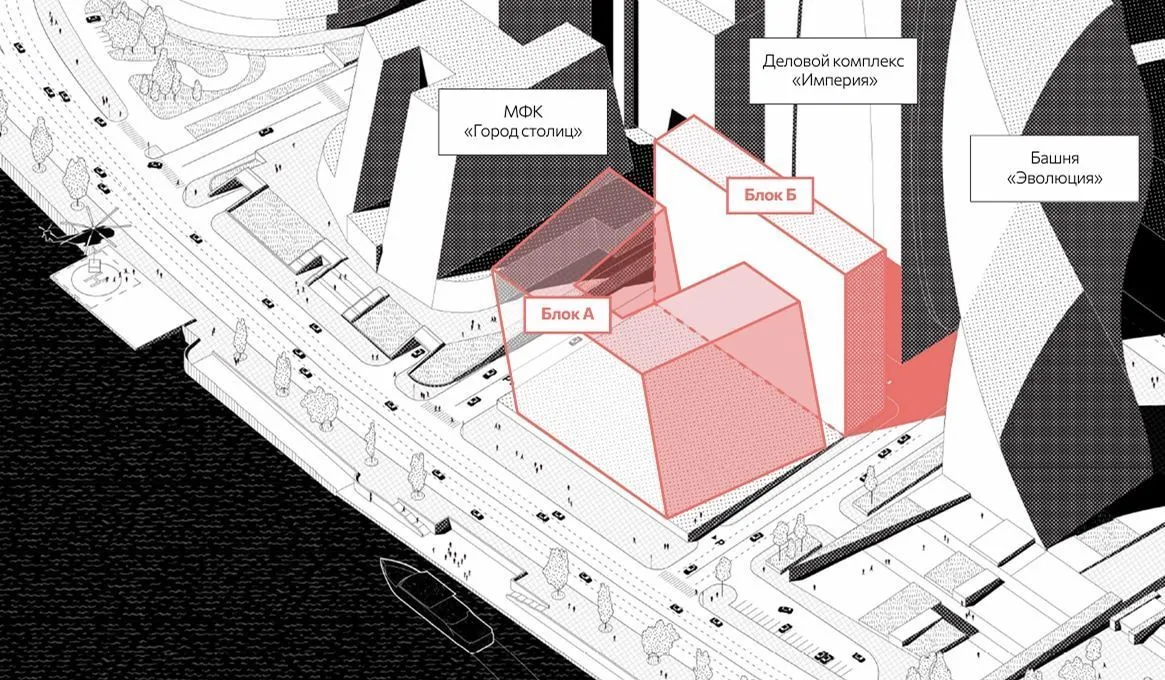 Office for sale in the Empire 2 tower (CITY 4), 11th floor, вид 2