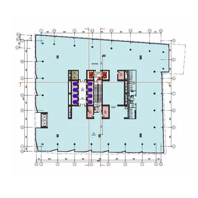 Office for sale in the Cezar Tower, floors 49-50, вид 1