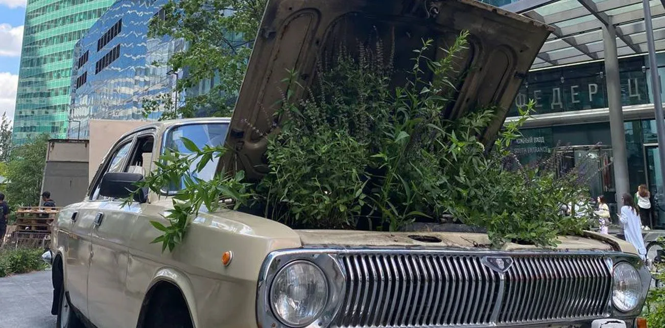 Flower Jam Festival in Moscow-City