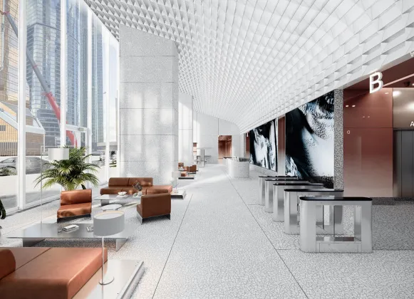 Продажа большого офиса в башне «One Tower» 1699,48 м² на 11 этаже, вид 10