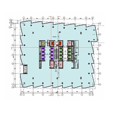Office for sale in the Cezar Tower, floors 28-48, вид 1