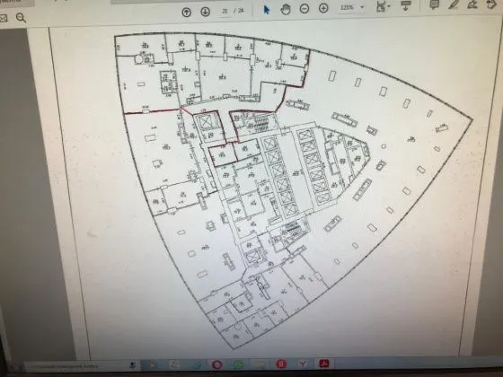 Снять офис в башне Федерация Восток 401 м² на 59 этаже, вид 10