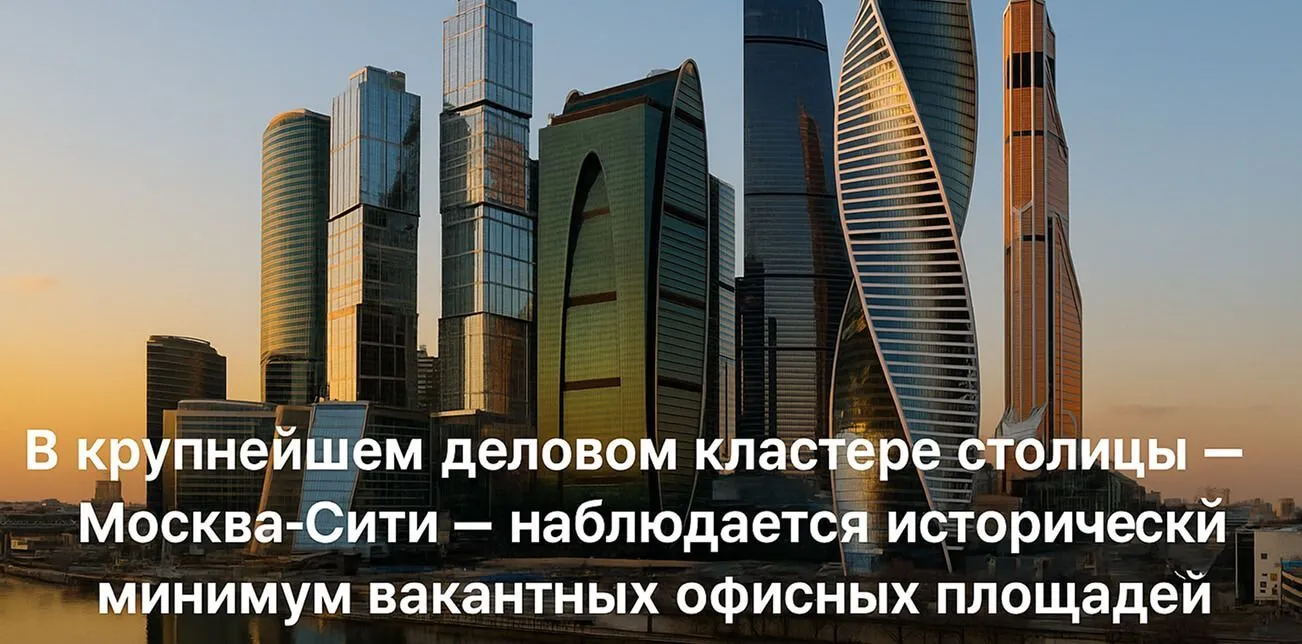 المساحات المكتبية تختفي بسرعة في مدينة موسكو.
