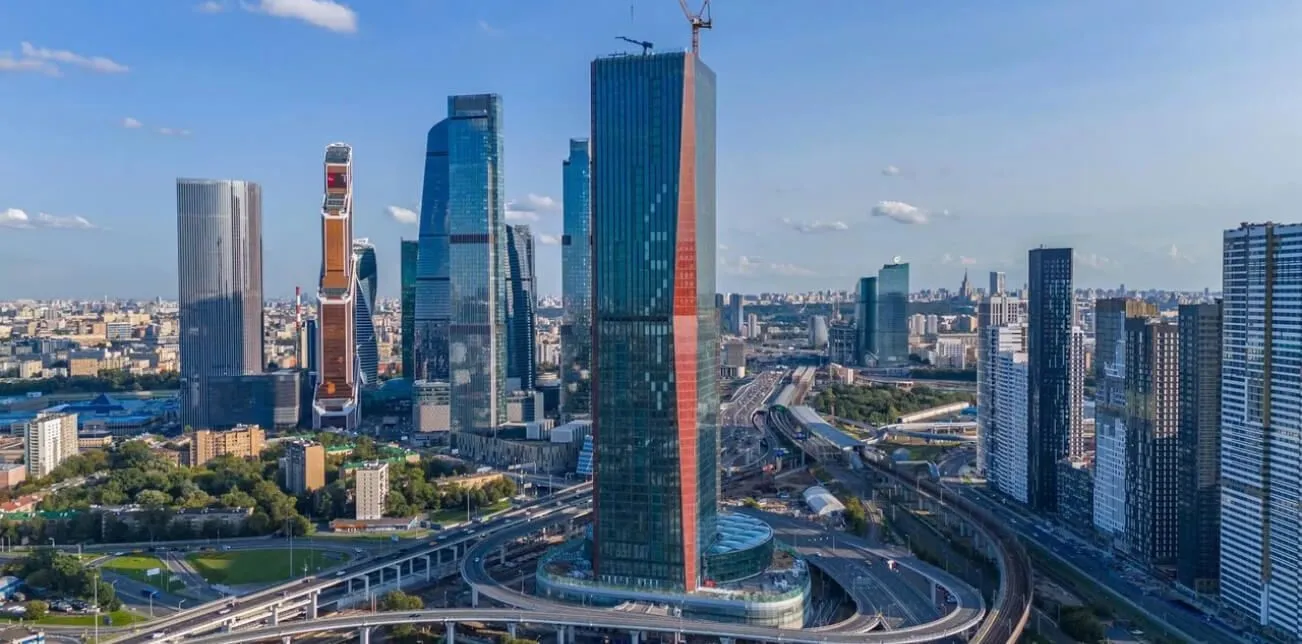 iCITY في مدينة موسكو: 90% مكتمل، وطلب مرتفع على المكاتب
