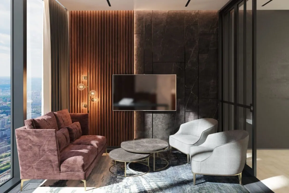 Арена офиса в башне Федерация Восток 55 м² на 78 этаже, вид 3
