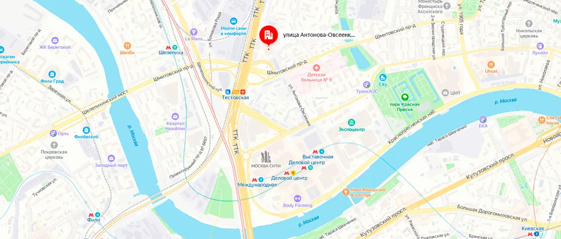 Capital Group's new business center near Moscow City