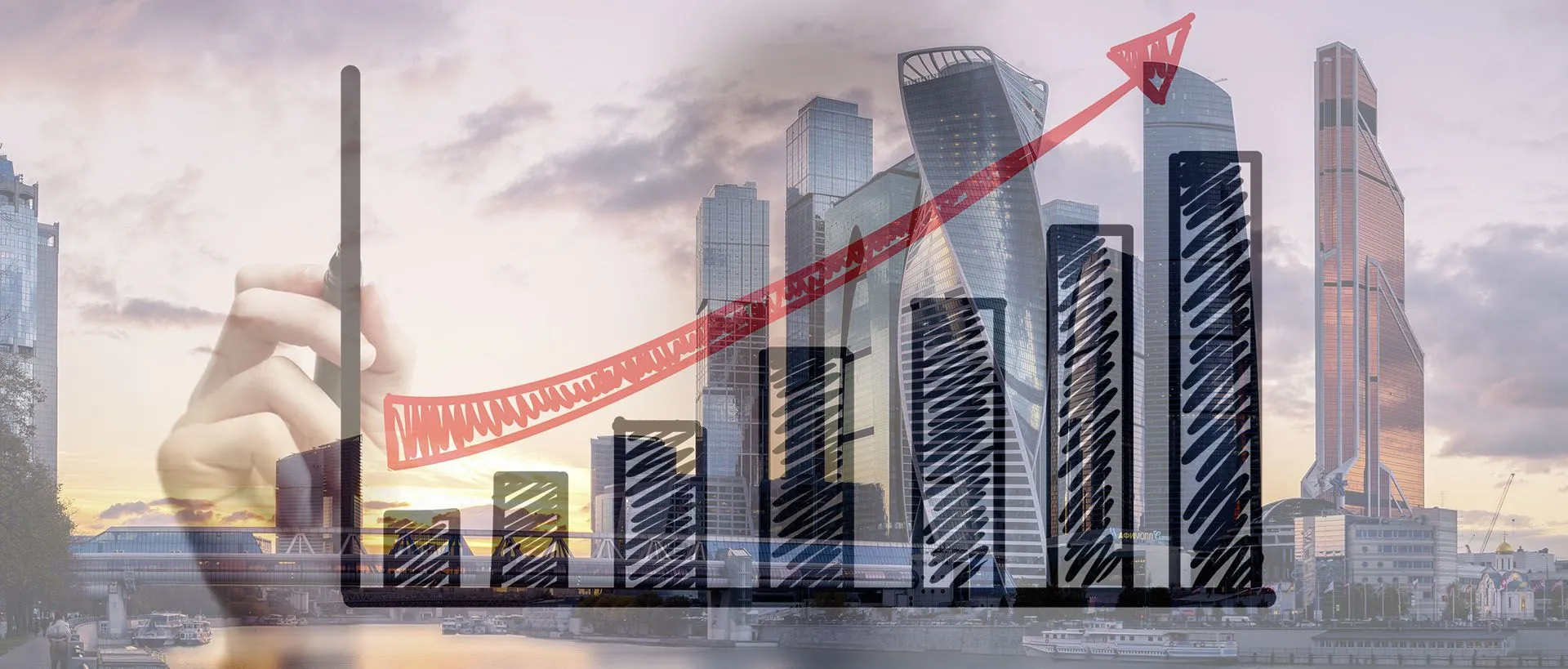 The projected increase in office supply in Moscow City will be 33%.