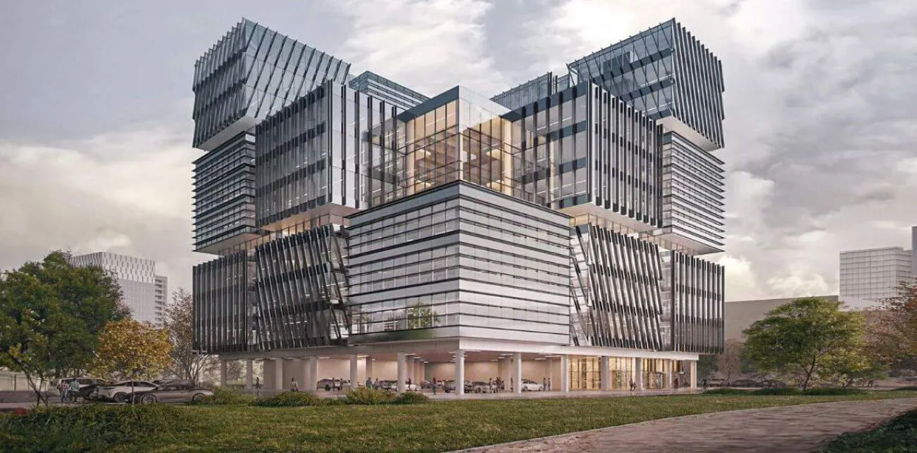 مشروع مجمع أعمال جديد في المدينة الكبيرة