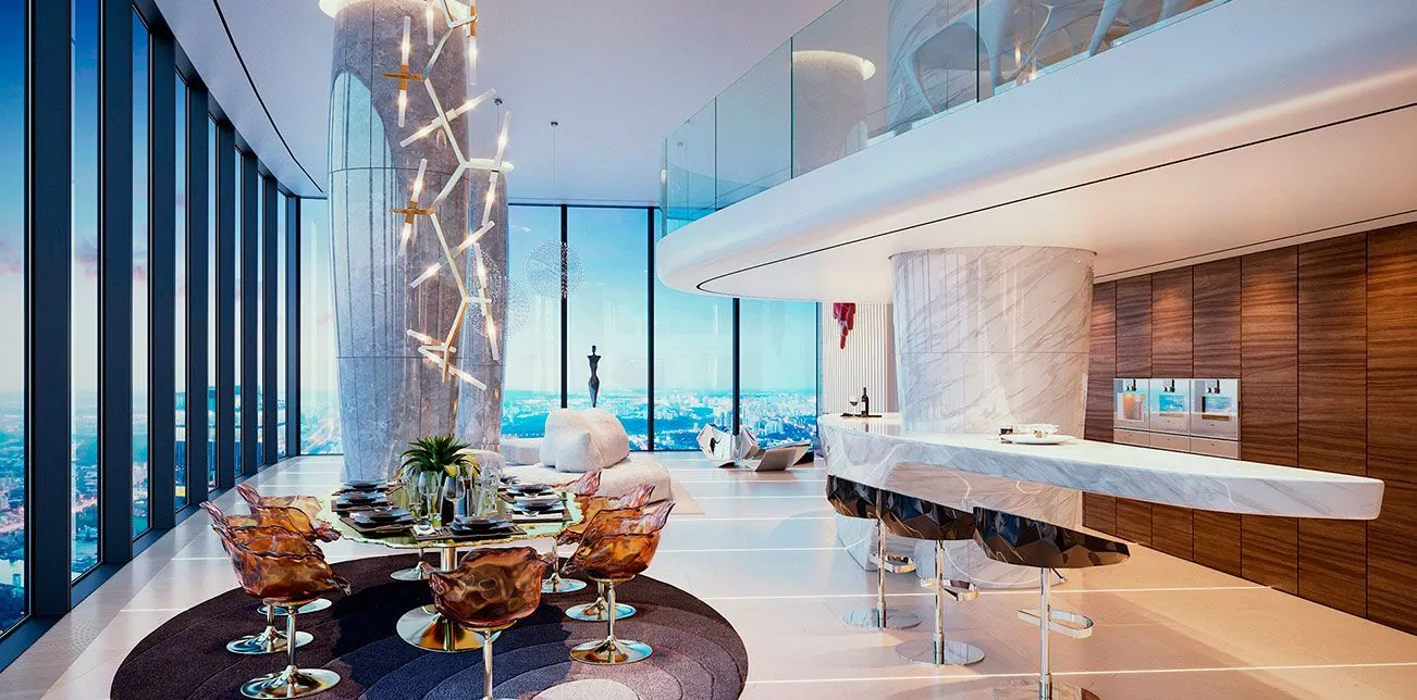 "Platinum apartments" in the "Federation" tower were bought by the Moscow mayor's office