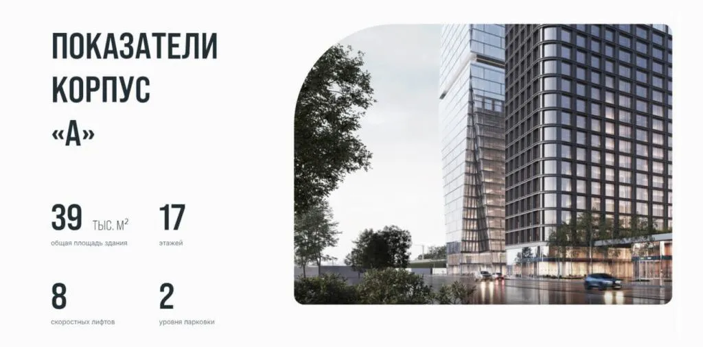 строительство первого корпуса делового комплекса Light City в «Большом Сити»