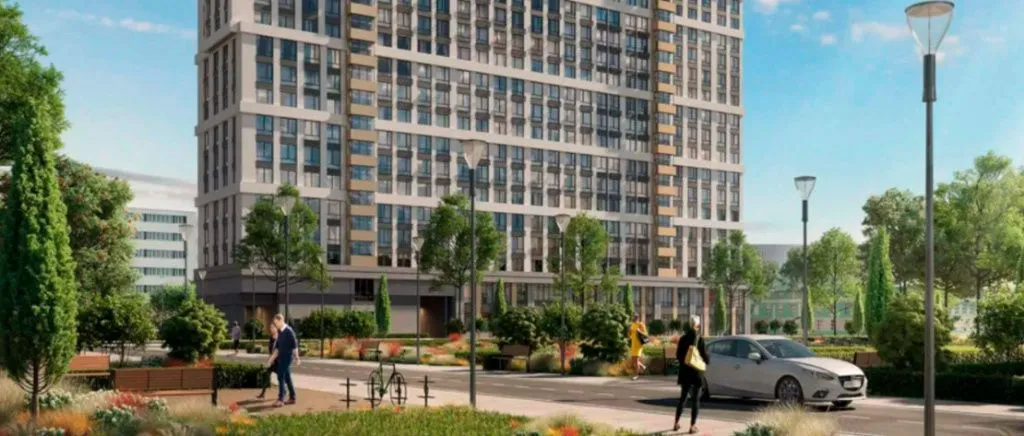 Жилой комплекс Мята расположен в непосредственной близости от делового центра Москва Сити.