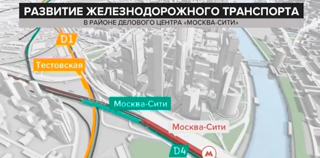 Открытие нового вестибюля в Москва-Сити при участии Собянина