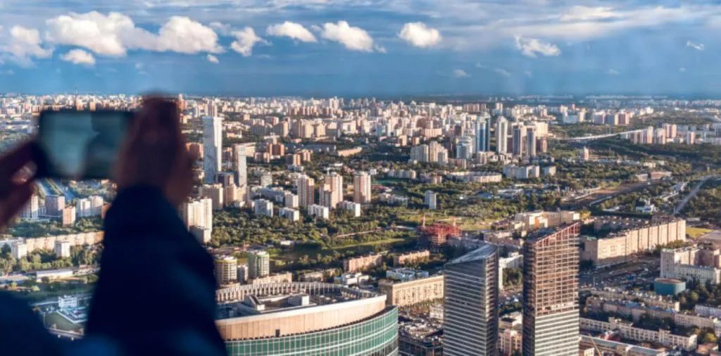 Смотровая площадка Панорама 360 в Москва Сити