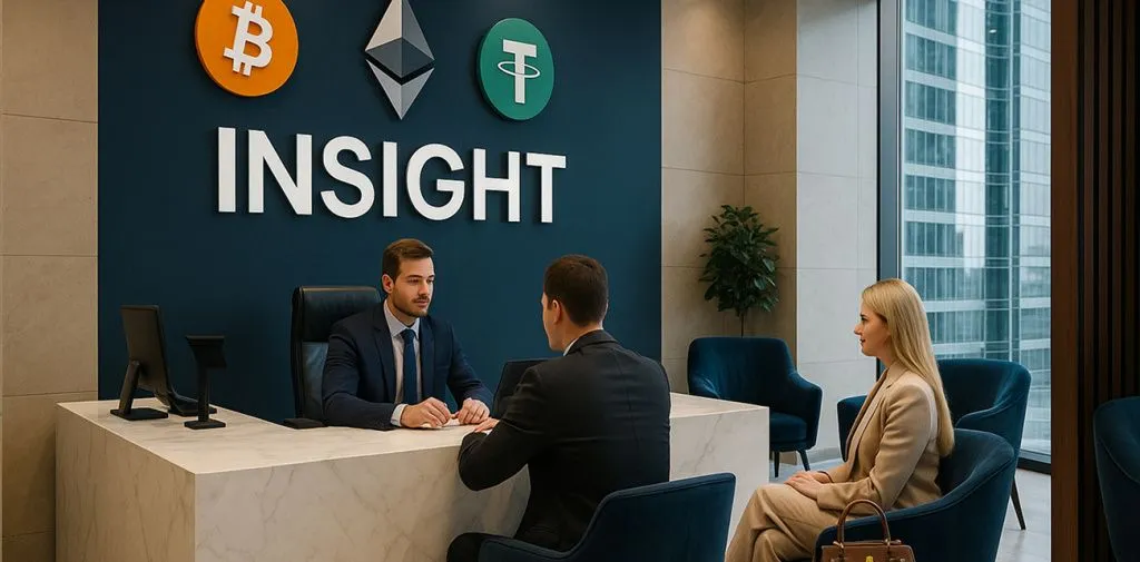 Криптообменник в Москва-Сити Insight – низкие комиссии и премиум-сервис
