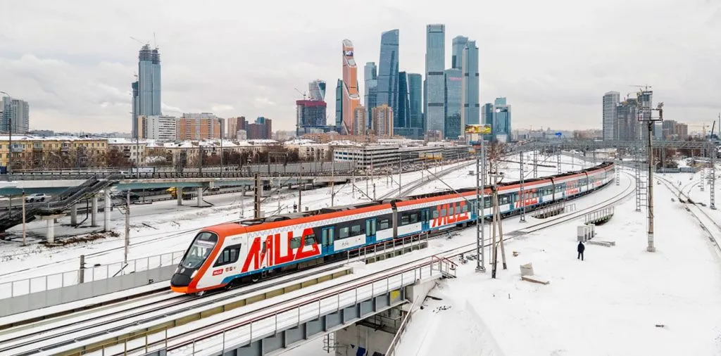 МЦК в Москва Сити