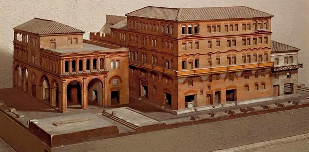 многоэтажные древнеримские инсулы