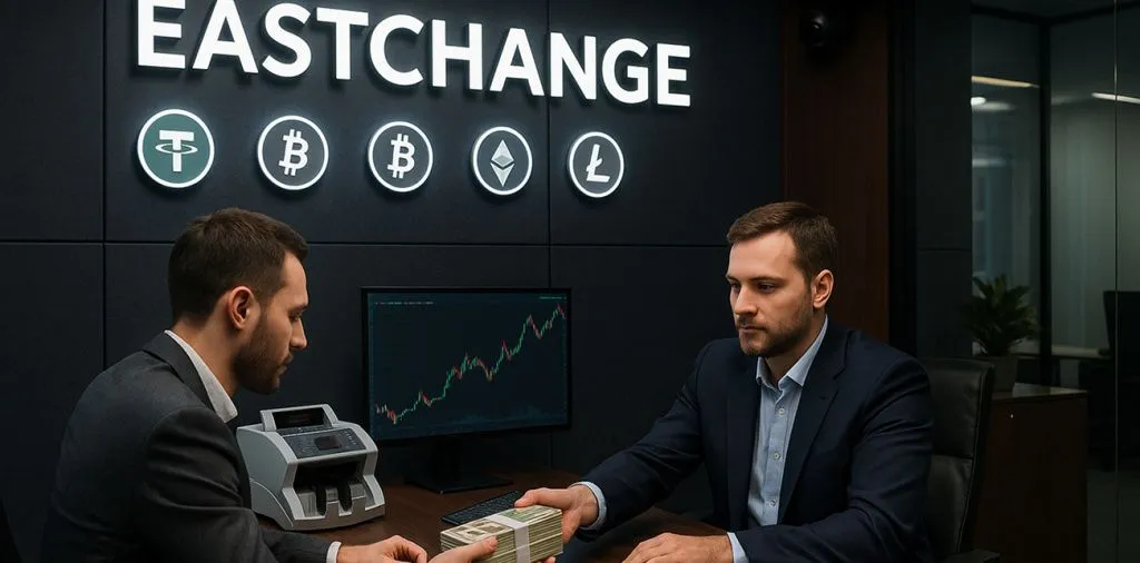 Криптообменник в Москва-Сити EastChange – лучшее решение для USDT и крупных сделок