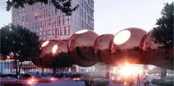 Московские власти снова задумались о строительстве уникального моста из сфер в «Москва-Сити»