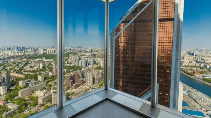 Арена офиса в башне Федерация Восток 151 м² на 64 этаже, вид 2