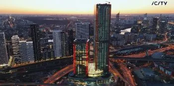 iCITY в Москва-Сити — самые быстрые лифты, стеклянный купол и офисы класса А