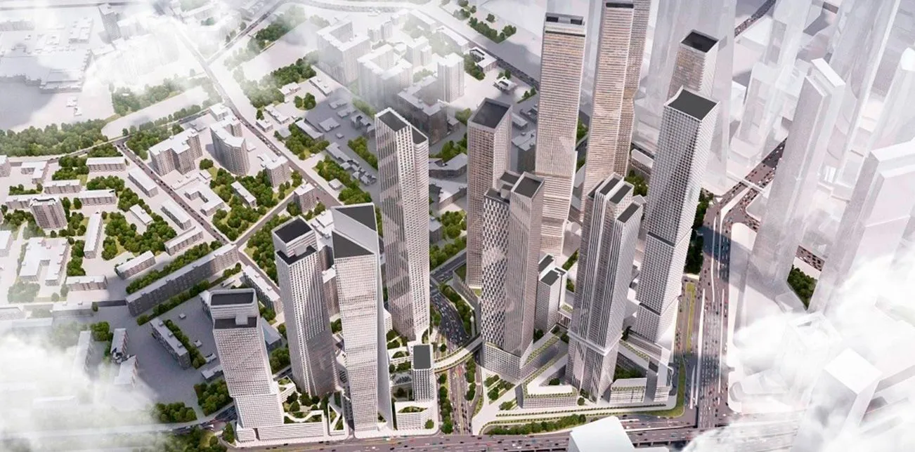 Проект "Сити-2" с двумя миллионами квадратных метров недвижимости у Москва-Сити